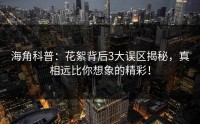 海角科普：花絮背后3大误区揭秘，真相远比你想象的精彩！